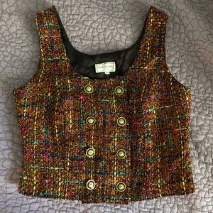 Vintage Henri Bendel crop top (✨NWT✨)